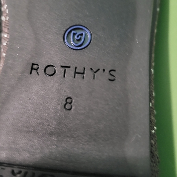 Rothy's Twilight Metallic Ombre Round Toe Loafer Flats, Size 8 - Picture 5 of 7